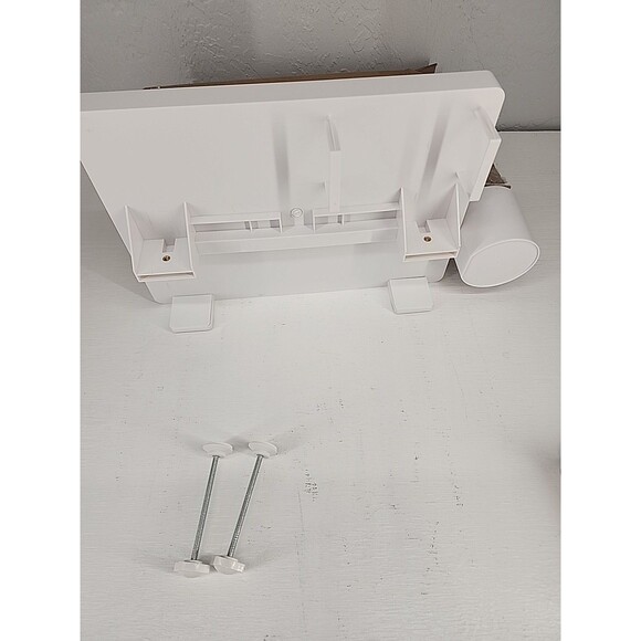 Plastic Bedside Shelf for Bunk Bed & Top Bunk Bed Side Table Tray Organizer - Picture 6 of 7